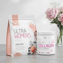 VPLAB Ultra Women's Protein 500g + VPLab Nutrition Beauty Collagen Peptides 150g