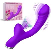 Vibratorius su klitorio siurbimo funkcija HYB013