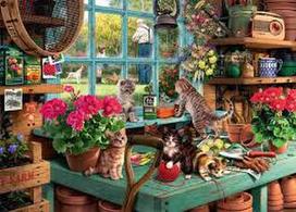 Ravensburger 1000 Puzzle Dėlionė: Is he watching?