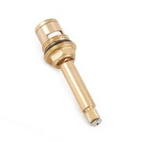 Hot Water Tap Valve 1/2inch Copper Body 75mm Bronze Valve Core Insert Connector Long Stem Replacement Shower Bath clockwise