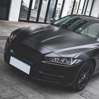 Automobilio plėvelė Vinilinė plėvelė Lipdukas Satino juodas PET Be pūslelių Lipdukas Automobilio priedai Automobilio lipdukai Dekoracija 50x152cm
