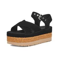 (MOTERŲ) UGG Aubrey Kulkšnies Sandalas 'Juodas' Moteriškas 1152711-BLK EU 40