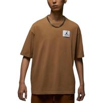 Air Jordan Flight Essential Oversized T-shirt Asia Sizing 'Brown' Men's DZ0605-231 L