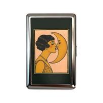 Vintage-Style Vintage Card Case Metal Material Versatile Design Metal Case Multi-function Easy Snap Card Holder