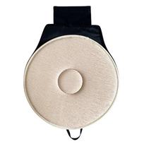 Revolving Auto Swivel Seat Cushion 360 Degree Rotation Rotating Car Chair Seat Cushion  Old Man smėlis