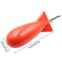 Carp Fishing Rocket Feeder Spod Carping For Lure Holder Spod Pellet Rockets Feeder Position Fish Gear Pesca Accessories raudona