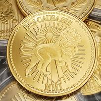 Leopard, Tiger, Lion King coin, Gold coin replica with gold plating commemorative coin, collect and play with creative gifts 40*2.5MM