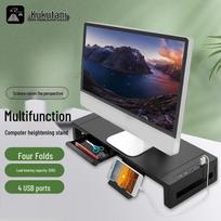 Monitor Riser Stand with USB 3.0 Hub and Drawer juoda