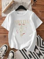Nauji Nirvana Roko Grupės 100% Medvilnės Marškinėliai Hiphop Stiliaus Oversized Y2K Marškinėliai Vyrams Ir Moterims Laisvi Kasdieniniai Streetwear Lauko S