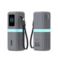 Apsauginis dėklas nuo dulkių, minkštas apsauginis dangtelis „Anker 165W 25000mAh“ išoriniam akumuliatoriui, kelionėms juoda