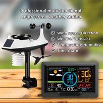 FJ3390A Multifunctional Professional Weather Station Temperature, Humidity, Wind Speed and Rainfall Detection Weather juoda