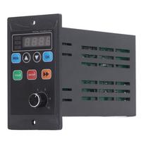 750W/400W variklio dažnio reguliatorius Dažnio keitiklis 1 fazės 176‑264V įvestis 3 fazių 0‑220V išvestis VFD varikliui siurbliui
