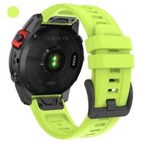 26mm 22mm Quick Fit Strap For Garmin Fenix 8pro E 7 7X 6X 6 5X 5 Silicone Watch Band Epix/Quatix 8 7/Enduro 3 Bracelet Wristabnd 1pecs QuickFit 22mm
