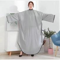 Professional Waterproof Sleeved Barber Apron Hairdressing Elastic collar Salon Cape Hair Cutting Hair Cut Cape Salon pilka