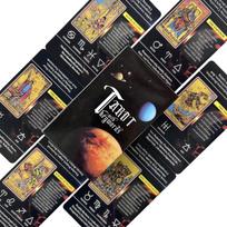 Tarot kortos pradedantiesiems su reikšmėmis ant jų, 78 kortos, kišeninio dydžio Tarot mokymosi kaladė, Būrimo žaidimas