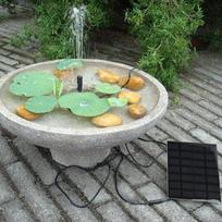 1.2W Solar Water Fountain Pump with 6 Nozzles Solar Fountain Pond Pump Kit Solar Panel Water Pump for BirdBath Garden Small Pond China Mainland