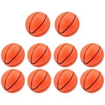 10 vnt. 10 cm pripučiami krepšinio kamuoliai iš PVC, mini oranžiniai krepšinio kamuoliai, maži krepšinio kamuoliai, vasaros paplūdimio krepšinio kamuoliai, skirti sportuoti patalpose oranžinė