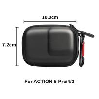 Storage Bag Case for DJI OSMO Action 5 Pro/4/3 Carrying Case for GoPro Sports Camera Portable Protective Box Mini Organizer Case juoda