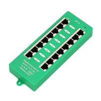 Extralink ACTIVE POE INJECTOR 8 PORT GIGABIT 802.3AT/AF MODE A – 1Gbps – 8-Port Gigabitinis eternetas 48 V