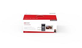 Hikvision DS-KIS704EY-ACW2/ALUMINUM vaizdo telefonspynės sistema 2 MP 17,8 cm (7″) Pilka, Balta