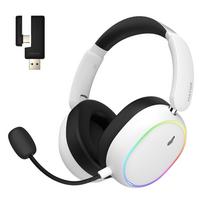 HATOR Phoenix 2 Wireless Laisvų rankų įranga Vielinis ir Bevielis Su lankeliu Žaidimams USB Type-C / USB Type-A Bluetooth Balta