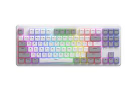 HATOR Rockfall 3 TKL Wireless klaviatūra Universalus USB + RF Wireless + Bluetooth QWERTY Anglų Balta