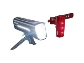 Bike Lamp LEDs BIKE RACE, light color: white/red