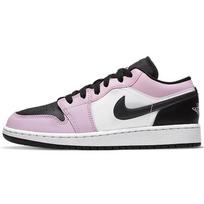 (GS) Air Jordan 1 Low 'Light Arctic Pink Black' Kids' 554723-601 EU 39
