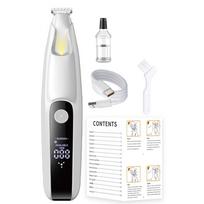 LED Dog Paw Trimmer Fully Waterproof Cats  Foot Shaver Professional Pet Paw Hair Clippers  Home balta