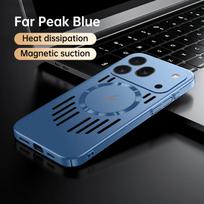 For Huawei Honor 600 Pro Case Hard PC Heat Dissipation Slim Magnetic Protective Back Cover Case For Honor 600 600Pro Phone Shell Honor 600 mėlyna