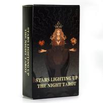 Stars Lighting Up The Night Oracle Cards A 78 Tarot Cards Divination Edition FortuneTelling Deck Borad Playing Games Tarot Decks
