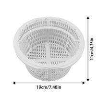 19cm baseino paviršiaus surinktuvo krepšelis, antžemio baseino filtro krepšelis, baseino valymo reikmenys