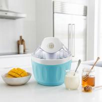 Personal Gelato & Sorbet Machine Just 15 Minutes Cuisine Yogurt Maker One-Touch for Homemade Frozen Treats Everyday Kitchen Use b