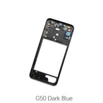 For Motorola Moto G50 G52 G53 G54 Middle Frame Phone Housing G50 Dark Blue