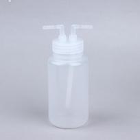 250ml/500ml Wash Bottle, Polyethylene PP Transparent Plastic Gas Washing Cylinder,for Dispensing Liquid Labs