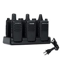 Fanteng F60 Commercial Long-Range Walkie-Talkie 6-Pack with 6-Way Charger (CN version)