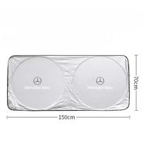 GLC GLB Automobilio priekinio stiklo saulės skydelis Apsauga nuo UV spindulių Skydas Mercedes Benz AMG W203 W206 W220 W205 W211 W212 W201 W210 W108