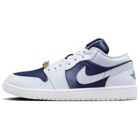 (WMNS) Air Jordan 1 Low SE 'Football Grey White Gym Red Midnight Navy' Women's FZ8778-044 EU 38