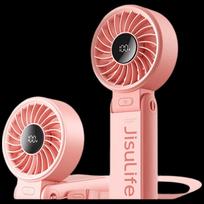 Jisulife Portable Handheld Foldable Neck Fan