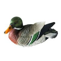 Floating Artificial Mandarin Duck Statue Realistic Floating Duck Statue Swan Statues  Garden Pond 1
