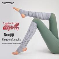 yottoy Women's Over-the-Knee Warm Yoga Pilates Socks