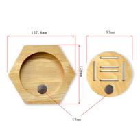 Medal Display Stand Hexagonal Honeycomb Combination Medal Display Stand 1Pc Wood Exhibition Stand Board Hanger China Mainland