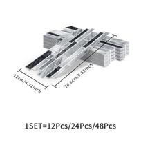 PVC Krištolinė Plėvelė Marmuro Plytelių Sienų Lipdukas Vandeniui ir Aliejui Atsparus Virtuvės Vonios Sienų Lipdukas Lipnus Namų Dekoravimas 12pcs