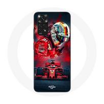 Coque pour Xiaomi Redmi Note 11 4G Formule 1 Sebastian Vettel Pilote F1 Rouge raudona