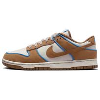 Nike Dunk Low Premium vyriški sportbačiai „Light British Tan“ rudi, šviesiai rudi, foto-mėlyni FN5825-100 42.5 brown