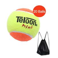 Professional Beach Tennis Balls 20Pcs Teloon 50% Pressure Training Ball High Elastic Kids Tenis Bola Beach Tennis yellow
