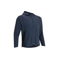 Under Armour Sun Protection Solid Color Zip Hoodie Sports Woven Breathable Jacket Men Jackets Gray 1370494-044 M