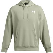 Under Armour Rival Heavyweight Terry Fashionable Versatile Hoodie Men hoodies Green 1388020-504 XL