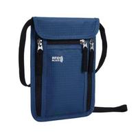 Travel Pouch Neck Wallet Family Passport Holder Organizer Case with RFID Blocking passport wallet travel wallet tamsiai mėlyna spalva