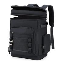 Multifunctional Cold Storage Backpacks Outdoor Picnics Coolers Bag With Thermal Insulation Leakproof Oxford Fabric pilka